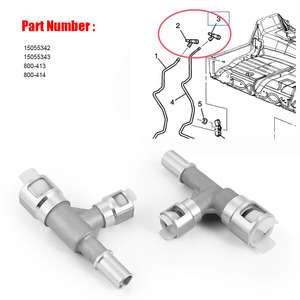 Connecteur de tuyau de chauffage HVAC en métal 15055342 15055343 pour Cadillac <span class=keywords><strong>Escalade</strong></span> pour Chevrolet Tahoe/Silverado pour GMC Sierra/Yukon - Product Image 4