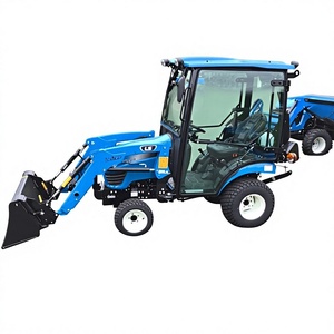Tracteur compact LS MT125 NEUF/OCCASION avec chargeur frontal – Tracteur agricole diesel 4x4 - Product Image 1
