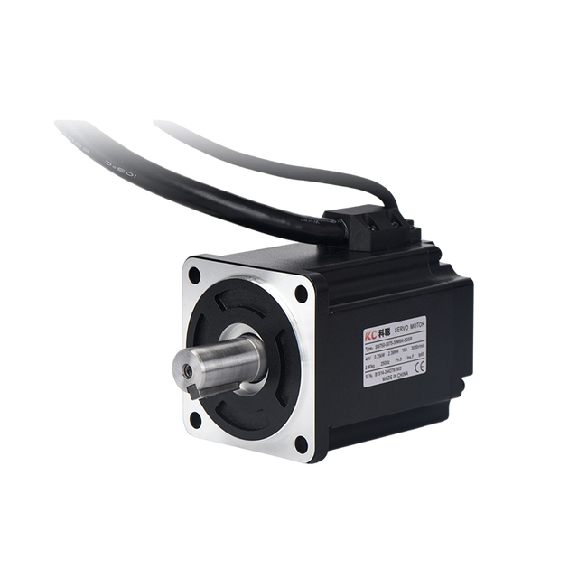 KCONBOT 48V 1000W Three-Phase IE3 Efficiency Servo Motor 3000rpm Waterproof Flange Mounting CANopen/RS232 3.2Nm Torque AGV AMR