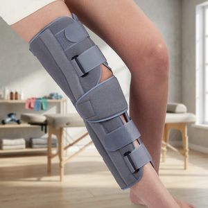 Genouillère à rotule longue de qualité supérieure, protection professionnelle, respirante, antidérapante, avec soutien de compression réglable pour - Product Image 5