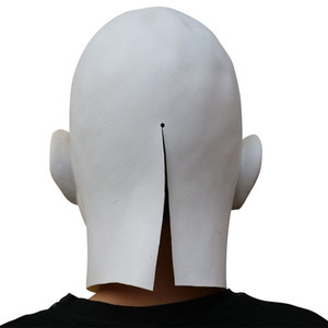 Masque en latex style Voldemort, masque intégral d'horreur, accessoire de cosplay pour fête Harry Potter, unisexe - Product Image 4