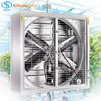 Ventilateur mural industriel homologué CE, à poussée et aspiration, pour l'élevage avicole, les serres, la ventilation des poulaillers, l'extraction des gaz et le refroidissement des fermes porcines