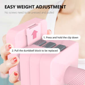 Mancuernas Ajustables para Mujer, Mancuernas de Yoga Desmontables con Revestimiento de Goma para Uso en Casa, Adelgazamiento de Brazos, Par de 10 kg, Modelo ABS - Product Image 6