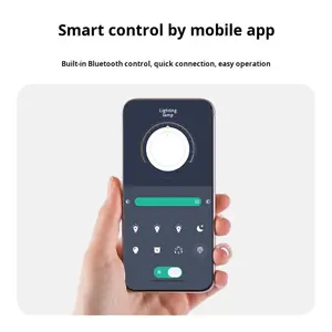 FOSOTO 300 Вт, прямые трансляции, светодиодные лампы для видеосъемки, специальные мягкие сферические лампы для фотосъемки и прямой трансляции - Product Image 3