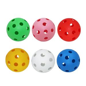 Standard 40/26 Hole Red Indoor Outdoor Professional Oem 40 Hole Injection <b>Ball</b> Pickleball <b>Ball</b> Ready to Ship - Product Image 2