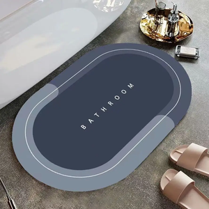 Wholesale <strong>Super</strong> <strong>Absorbent</strong> Anti-Slip Bathroom <strong>Mat</strong> <strong>Floor</strong> Carpet Washable Bath <strong>Mats</strong> for Kitchen and Bathroom Home Use - Product Image 1