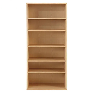 사용자 정의 6 계층 고품질 현대 MDF 책장 북 랙 - Product Image 2