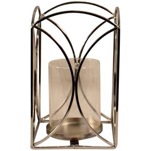 Candelabro de huracán de aluminio para decoración del hogar Linterna de Navidad festiva y tarro de vela - Product Image 5