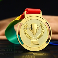 Fournisseur de médailles sportives personnalisées OEM ODM en alliage de zinc émaillé or, argent, bronze pour marathon, football, basketball