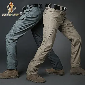 IX9 Tactical Pants Multi-pocket Overalls Men's Loose Waterproof Customization Casual Pants Climbing trousers