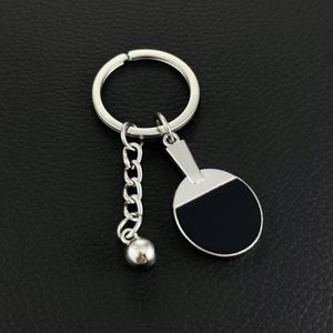 Porte-clés de tennis de table personnalisé, très prisé, avec anneau de suspension pour souvenirs de club, cadeaux, jeux de balle sportive, porte-clés de ping-pong - Product Image 2