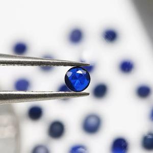 卸売工場 0.8mm～3mm 在庫あり サファイアストーン ラウンドカット 本物のブルーサファイア 宝石 ジュエリー製作用 - Product Image 5