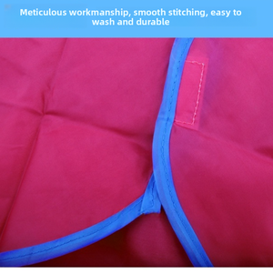 Delantal de Pintura de Nailon Impermeable de Manga Larga para Niños |   Bata de Arte Reversible de 3 Bolsillos |   Para el clase de arte del jardín de infantes y las comidas diarias - Product Image 3