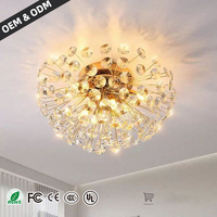 Lustre moderne en fer style pissenlit pour restaurant nordique, base d'ampoule E12, suspension réglable en hauteur pour salle à manger et salon
