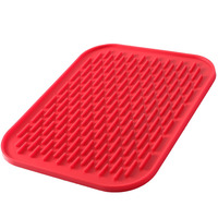 Tapis de table durables en silicone Tapis de séchage de vaisselle résistants à la chaleur en silicone pour la cuisine