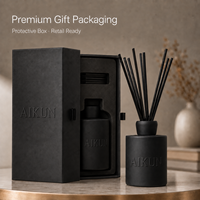 Diffuseur de parfum d'intérieur de luxe AIKUN à libération stable et personnalisable, durée de parfum de 30, 60 ou 90 jours, idéal pour les cadeaux d'entreprise