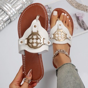 Sandalias de Plataforma para Mujer, Talla Grande, Estilo Verano, Chanclas de Diseño de Lujo para Interiores y Exteriores - Product Image 4