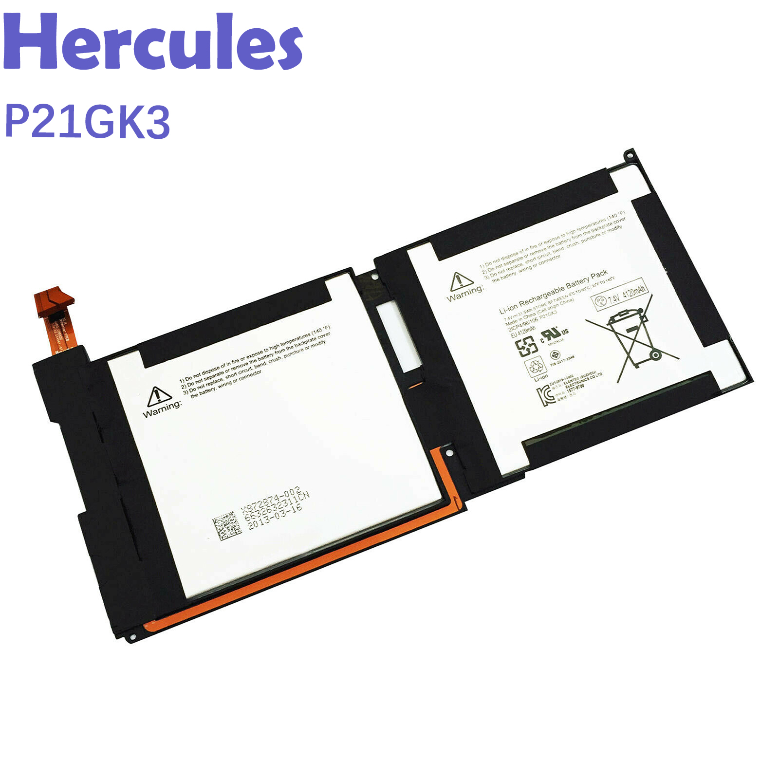 Orginal Laptop Tablet <strong>Battery</strong> P21GK3 for Samsung SDI <strong>Microsoft</strong> <strong>Surface</strong> RT1516 Tablet PC 21CP4/106/96 <strong>Replacement</strong>