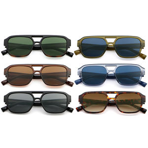 Gafas de Sol Superhot Eyewear 81014 Fashion 2025 Retro Cuadradas Estilo Piloto con Patillas de Alambre CP - Product Image 5