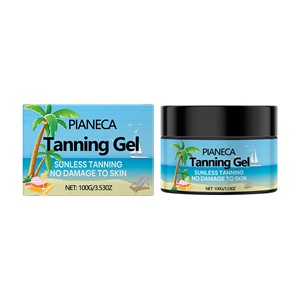 Acelerador de bronceado Gel de bronceado <span class=keywords><strong>Crema</strong></span> aceleradora (Coco) Gel de bronceado <span class=keywords><strong>hidratante</strong></span> blanco - Product Image 6