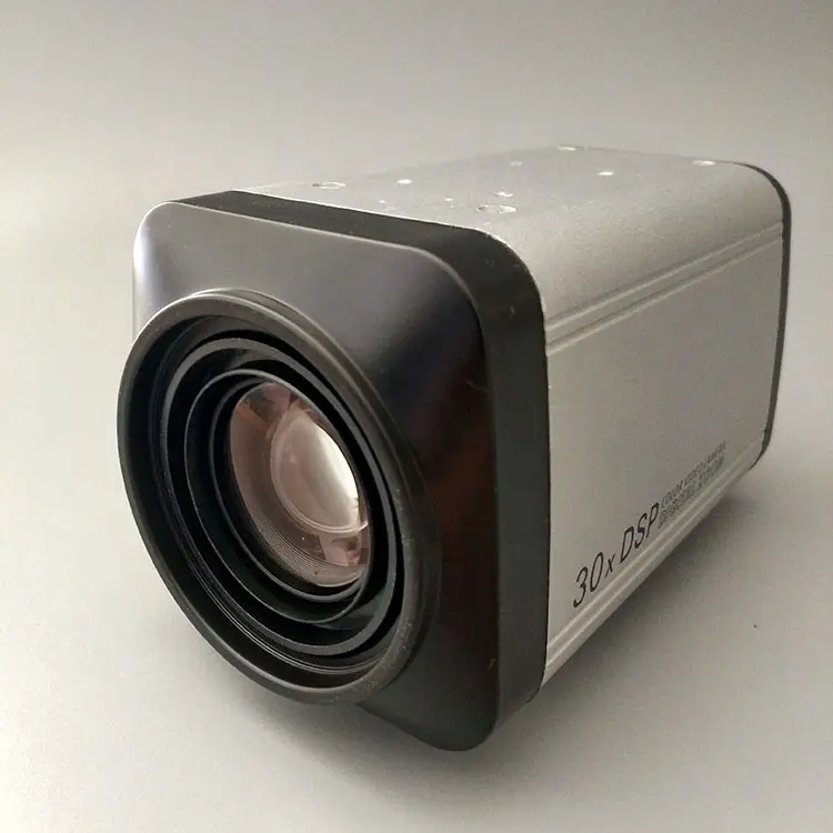 Analog 1200tvl fabrika CCTV yakınlaştırma kamerası hepsi bir arada Zoom kutusu kamera 30X optik Zoom