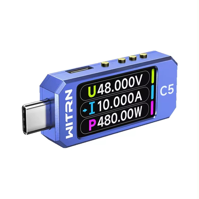 WITRN C4 Tester USB Voltage Ammeter Tester PD3.1 Deception EPR Aging Activation 48V