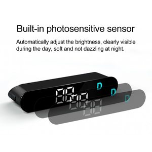 <span class=keywords><strong>Affichage</strong></span> LCD du compteur de vitesse de voiture MPH/KMH <span class=keywords><strong>Mini</strong></span> Hud <span class=keywords><strong>Affichage</strong></span> tête <span class=keywords><strong>haute</strong></span> <span class=keywords><strong>Affichage</strong></span> du groupe d'instruments pour Tesla Model 3 Y - Product Image 5