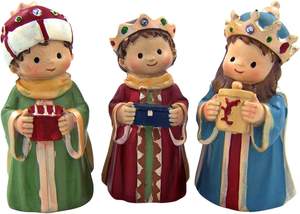 He scene of Jesus birth at the hilhildrens, hristmas estiestival - Product Image 3