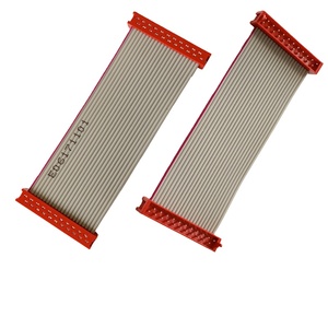 Chống cháy và nhiệt độ cao kháng thiết bị đầu cuối dây thiết bị đầu cuối phẳng Cáp Đỏ IDC phẳng cáp Micro/trận đấu xuyên loại 6P-26P - Product Image 2