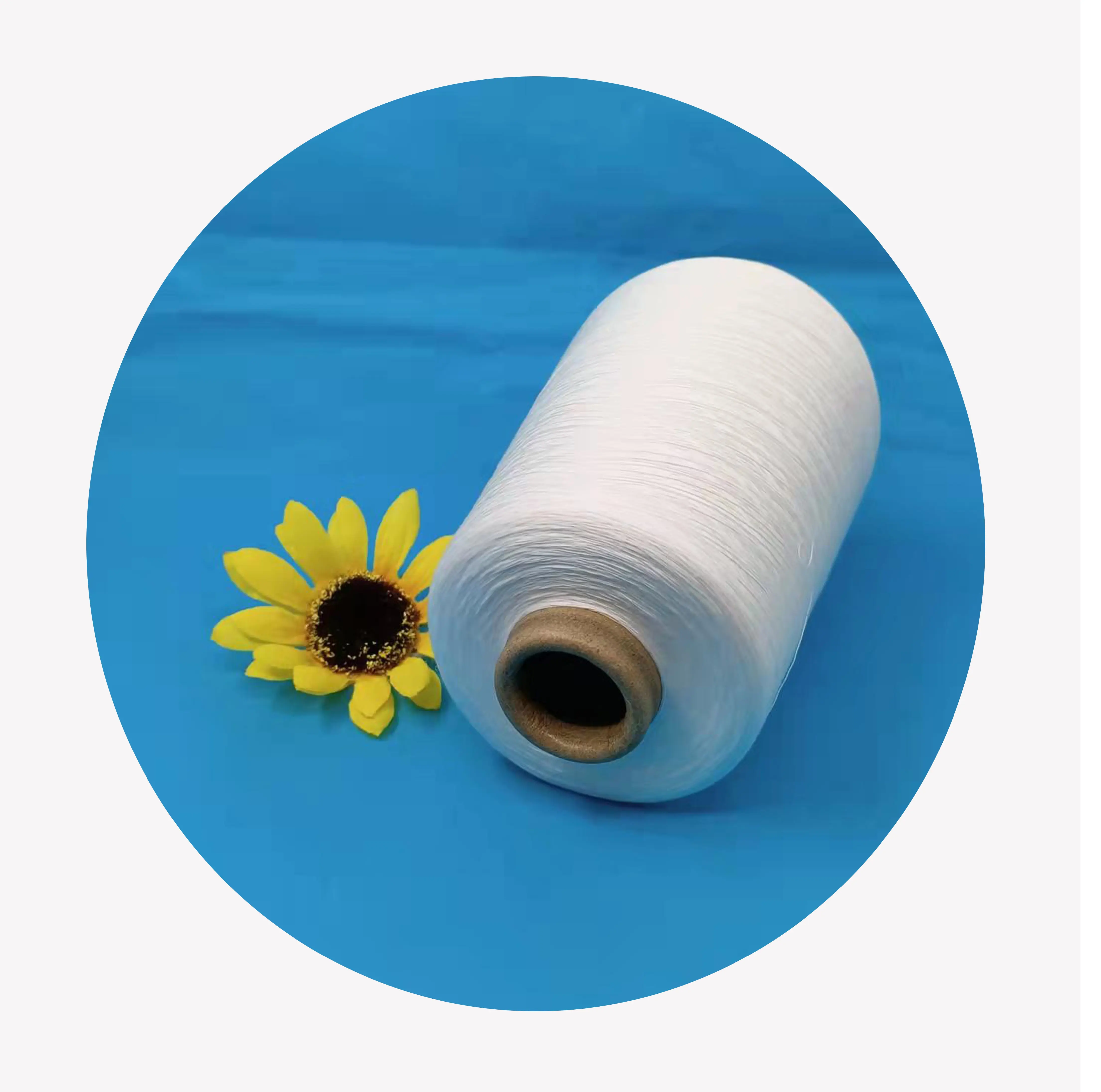 100% Sợi Pla 45S Siro Compact Spun Cho Quần Áo