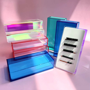 ESSI LASH Nouveauté Outils de <span class=keywords><strong>maquillage</strong></span> Tuiles à cils personnalisées de différentes formes Conception de couleur personnalisable Tuile à cils en acrylique - Product Image 6