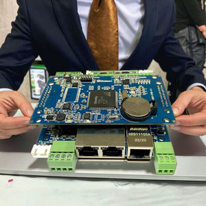 OEM 4G <span class=keywords><strong>IOT</strong></span> โมดูล WIFI <span class=keywords><strong>2</strong></span>ชั้นพร้อม FR-4มาสก์ประสานสีเขียวสำหรับประตูมอเตอร์บ้านบอร์ด PCBA PCB - Product Image 1