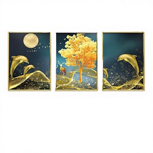 Póster de Papel con Impresión Digital de 10 Colores, Estilo Moderno, Acuarela, Naturaleza Muerta, Animales Marinos, Decoración para Sala de Estar, Todas las Temporadas - Product Image 4