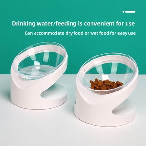 Ciotole per Gatti in Plastica Solida con Protezione Collo, Ecologiche, Antiscivolo, Design Trasparente, Distributore Automatico per Tutte le Taglie di Animali Domestici - Vendita <span class=keywords><strong>all</strong></span>'Ingrosso - Product Image 4