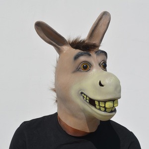 Máscara de Látex de Halloween para la Cabeza, Máscara Facial Completa de Terror para <span class=keywords><strong>Disfraces</strong></span>, Divertida para Fiestas, Juegos de Rol, <span class=keywords><strong>Carnaval</strong></span>, Cosplay, <span class=keywords><strong>Disfraces</strong></span> para Adultos - Product Image 3