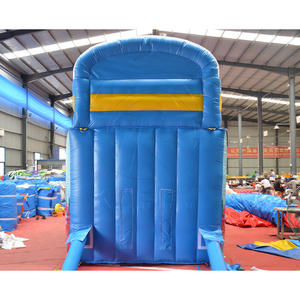 Tobogán Acuático Inflable de PVC de Grado Comercial, Pequeño, para Interiores/Exteriores, Piscina de Chapoteo para Niños, Diseño de Tiburón, para Uso Escolar y Doméstico - Product Image 3