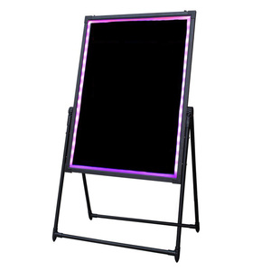 <span class=keywords><strong>Led</strong></span> Áp phích đứng chiếu sáng a-<span class=keywords><strong>frame</strong></span> hiển thị đứng xóa được menu Glass Board cho nhà hàng - Product Image 1