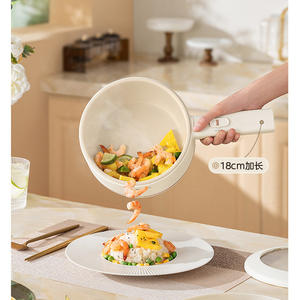 Midea Mini <b>Electric</b> Cooker 2L Non-Stick With <b>Steamer</b> For Dormitory And Household Use - Product Image 1