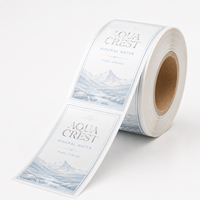 Feuille d'étiquettes imprimées fiables et imperméables pour l'étiquetage des canettes de cidre, vente en gros par le fabricant Jinyu
