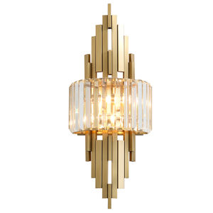 New Style Decoration Luxury Sconces <b>Light</b> <b>Post</b> Modern Led Crystal Exterior Bedside Corridor Wall Lamps - Product Image 5