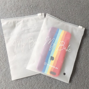 Bao bì Dây Kéo Màu Đen túi, quần áo nhựa bao bì túi gói PVC PE an ninh bên miếng vải hình tam giác túi Chất lượng cao tùy chỉnh màu đen - Product Image 4