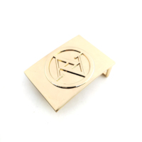 Accessoires de ceinture, plaque de ceinture en alliage de zinc personnalisée, logo en relief, boucle en cuir décontractée pour homme