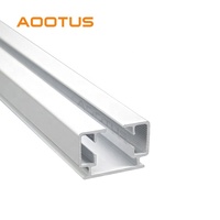 Rail de rideau réglable OEM, 60 cm, en forme d'onde, moteur électrique avec rideau ODM, nouveau modèle