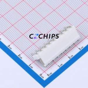 ZX-VH3.96-9PWZ Wire-to-Board Pin Header Bent Lead Through Hole,P=3.96mm Connector 1x9P 3.96mm Right Angle Insert VH - Product Image 2