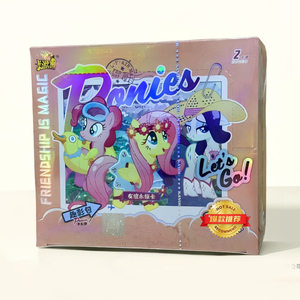 Caja Completa de Cartas Oficiales Originales de My Little Pony, Edición Grey Moon Dance, Caja de Cuatro Lados - Product Image 3