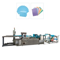 Machine de pliage de bavoir dentaire non tissé entièrement automatique plieuse de bavoir dentaire médical jetable de haute qualité
