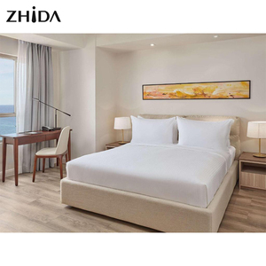 Ensemble de meubles de chambre à coucher de luxe moderne Zhida avec tiroirs de rangement, canapé en bois massif, table à manger et chaises pour hôtels et appartements (5-8 ans) - Product Image 2