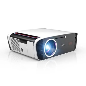 A9Q 1850ANSI High Lumens FULL HD LCD Android <b>Wifi</b> Blue Tooth 4K <b>Projector</b> With 50000 Hours Long Life High Brightness - Product Image 2