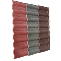 Matériaux de toiture en promotion pour le Kenya et l'Afrique de l'Est : Tôles de toiture en acier Mabati revêtues de pierre pour la construction de toitures de maisons, fournies directement par l'usine.