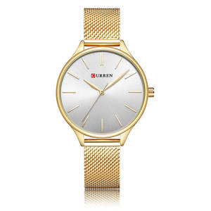 CURREN 9024 Women Quartz Movement <b>Watches</b> Fashion Casual Alloy Material Analog Display Original WristWatch for Female Lady <b>Girls</b> - Product Image 2